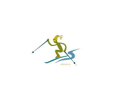 Сайт и логотип для горнолыжного склона в Хибинах